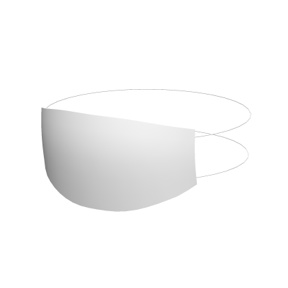 White Face Mask Roblox item
