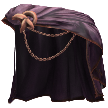Purple Chained Shoulder Cape (Left) Roblox item