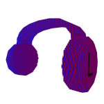 [Animated] Rainbow Headphones