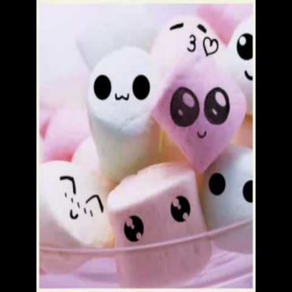 kawaii marshmellows Roblox decal
