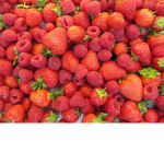 Strawberry and Raspberry garden