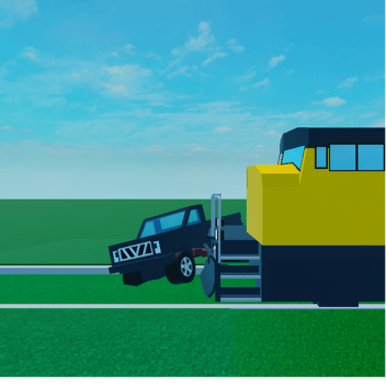 Train Vs Car Ultimate Physical Shell Gas Station