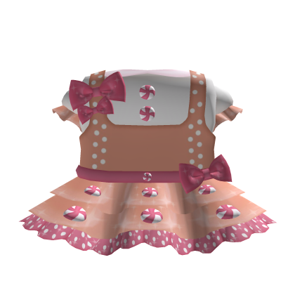christmas pepperment dress