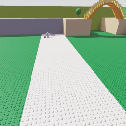 Untilted shooting game