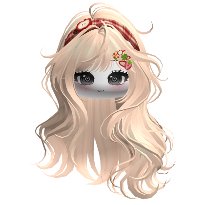 Blonde Mori Kei Igari Hair w/ Cute Face 