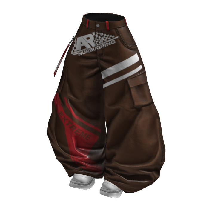 Y2K Kanjozoku Touge Tracksuits (White Brown)