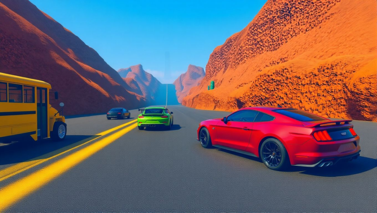 Jump Over Canyon!  screenshot 2