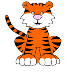 orange tiger