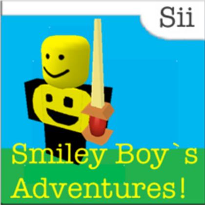 Smiley Boy`s Adventures Video Game! Roblox decal