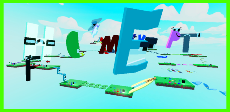 Alphabet Lore Obby! 🍎 screenshot 2