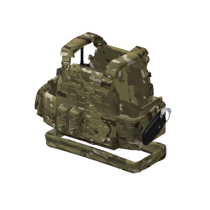 🌹 Plate Carrier Vest Military Armor Tactical RP