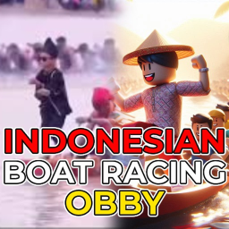 [AURA FARM] Indonesian Boat Racing Obby