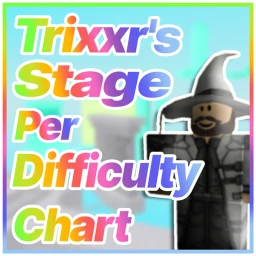 trixxr's stage per difficulty chart obby! icon
