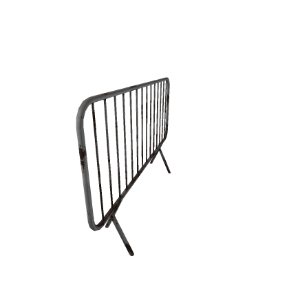 Metal Barrier (Low Poly, PBR + non PBR)