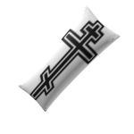 Cross pillow