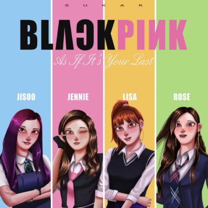 BLACK PINK! Roblox decal