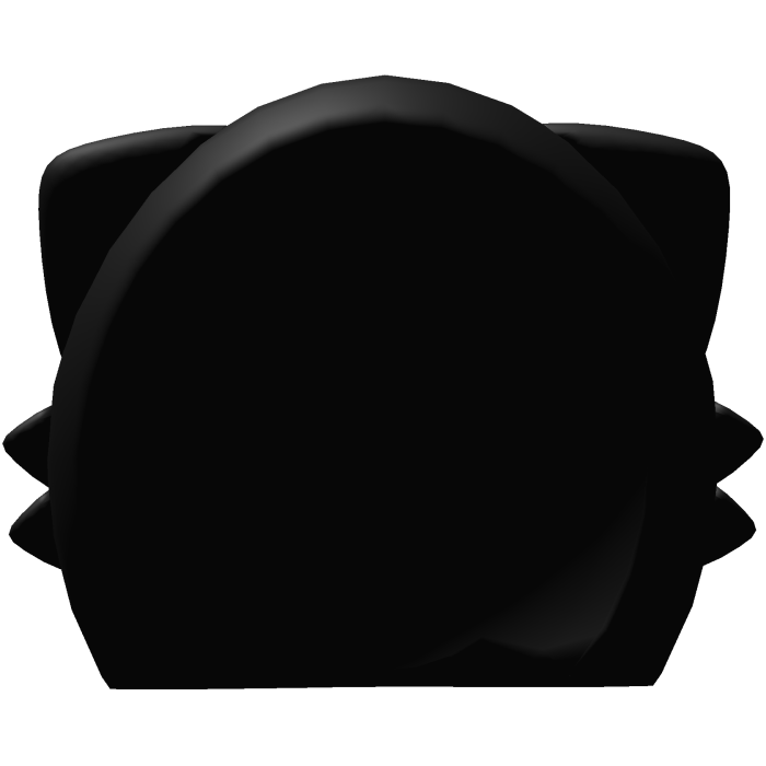 cute emo black cat hood with whiskers