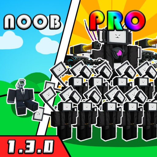 【1.4.2】Toilets World War (heros) official Roblox game thumbnail
