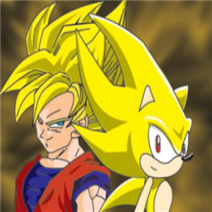 sonic and goku Roblox decal