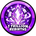 1 Trillion Rebirths Roblox badge thumbnail