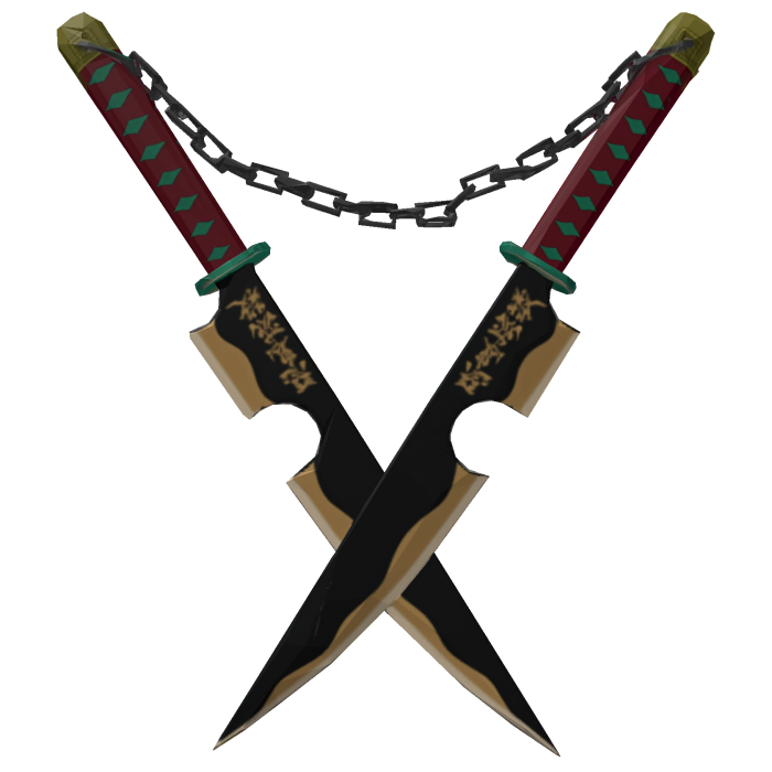 Tengen Uzui Dual Nichirin Cleavers