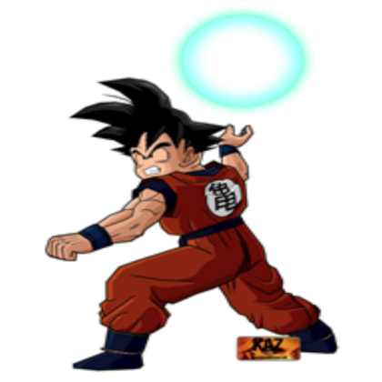 Krillin with Goku Hair Roblox decal