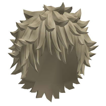 blonde fluffy emo hair