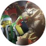 Defeat Mecha-clause! Roblox badge thumbnail