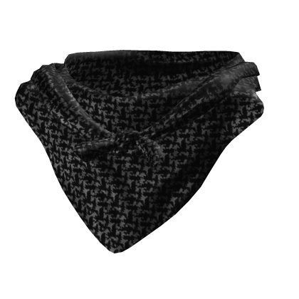 Tied Bandana Face Scarf 1.0