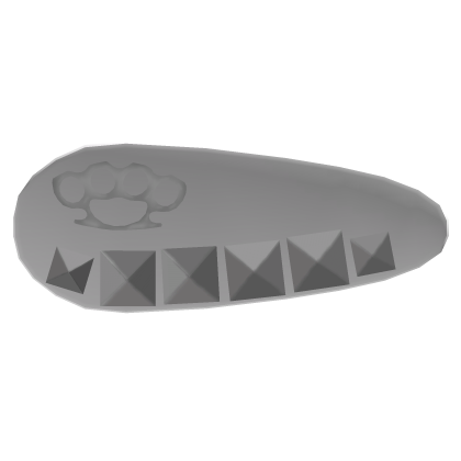 white studded hairclip vkei Roblox item