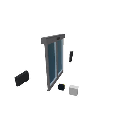 Axis Pro Entry Control System - Double Glass Door