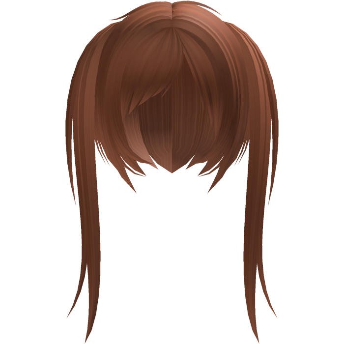 Cute long emo vkei ginger pigtails