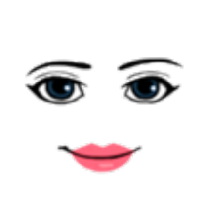 Woman face Roblox decal