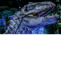 jurassic world with moving dianasaurs