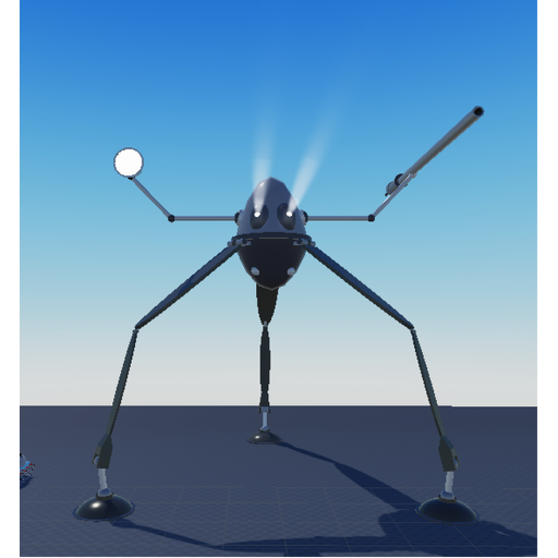 Jeff Waynes Tripod test(MORE MACHINES)