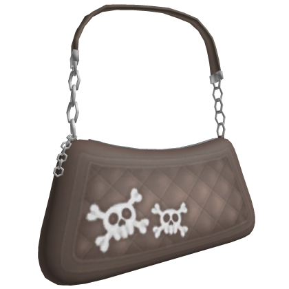 Y2K Grunge Brown Shoulder Bag Roblox item