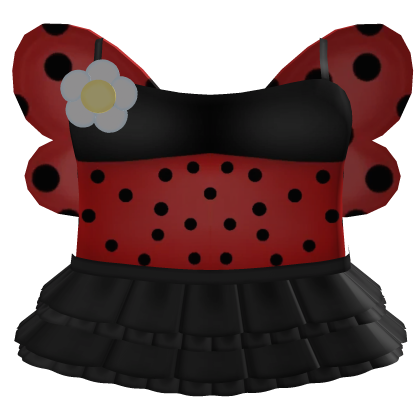 ‿ ♡ matching halloween ladybug bug dress costume 