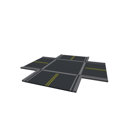 Road (Four-Way Intersection)