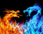 Cook fire dragon