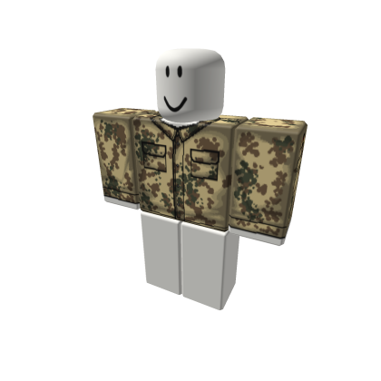 Desert German Flecktarn Camo Shirt Roblox NoFilter