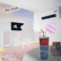 aesthetic gaming room