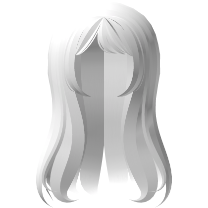 ♡ doll sweet wavy long white hair Roblox item