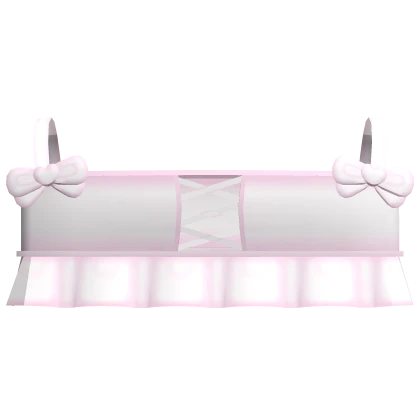 Adorable Bunny Ribbon Tube Top Pink ♡ | Roblox Item - Rolimon's
