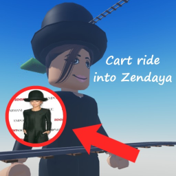 Cart Ride Into Zendaya