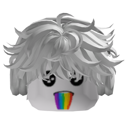 boy with a rainbow face Roblox item