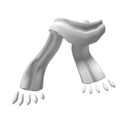 Long White Scarf