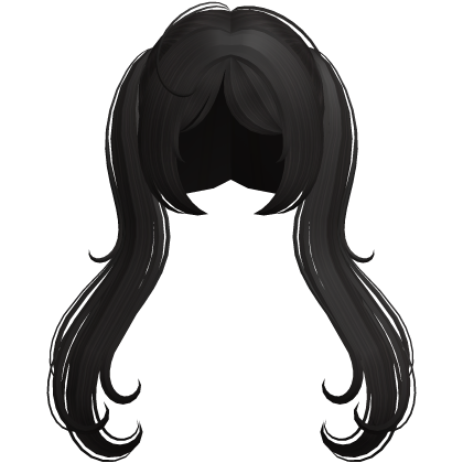 Magical Wispy Kawaii Pigtails in Dark Brown Roblox item