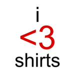 i <3 shirts