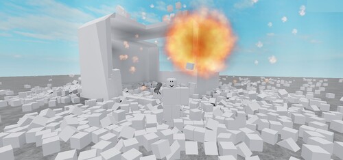 Destroy 2 Block Walls