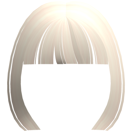 ♡ Blonde Simple Bangs Roblox item
